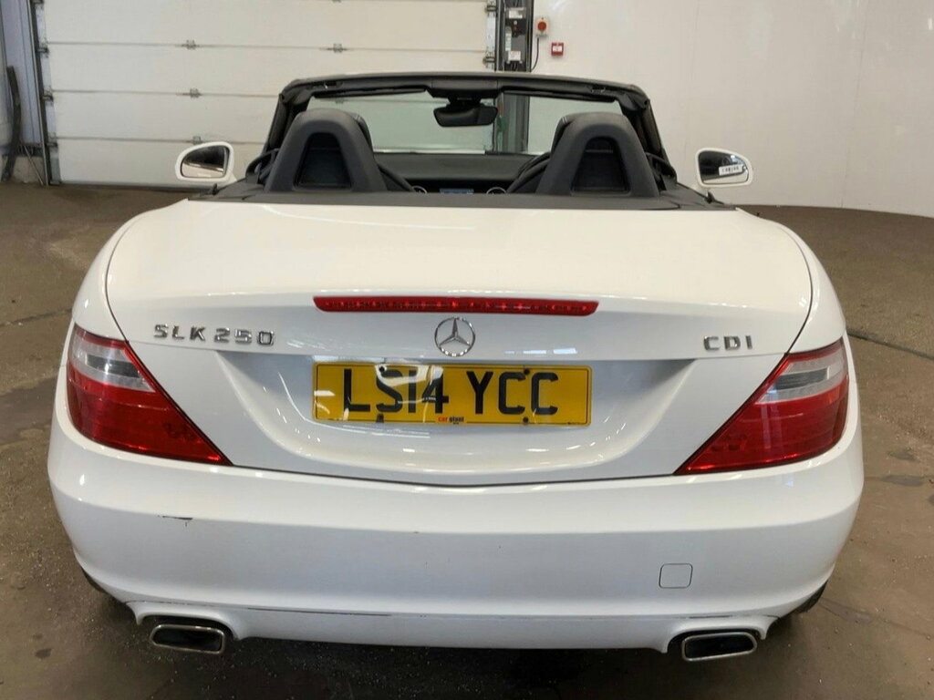 Mercedes-Benz SLK 2.1 Slk250 Cdi Convertible G-tronic Eu White #6