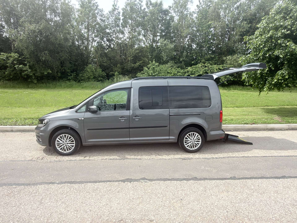 Volkswagen Caddy Maxi Life C20 Fold Flat Ramp Wheelchair Accessible Vehicle