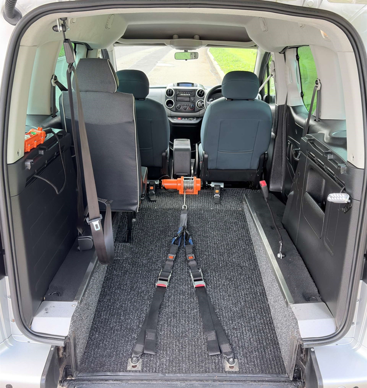 Citroen Berlingo Hdi Wheelchair Accessible Vehicle Wav Di NK17CJZ Silver #6
