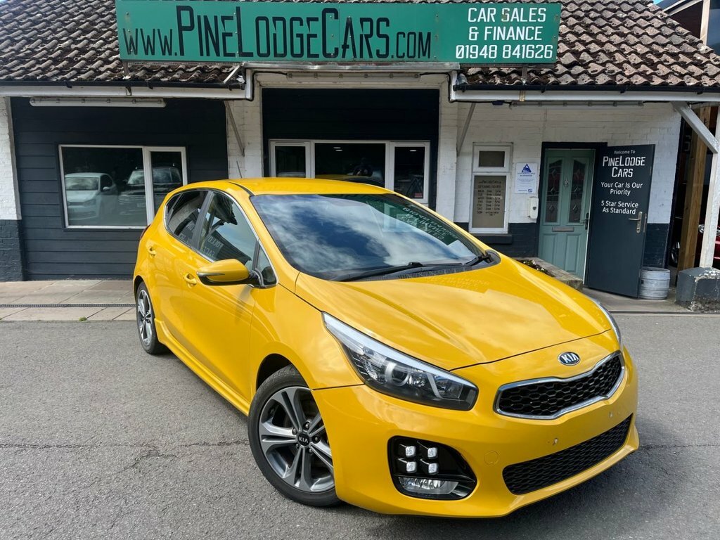 Kia Ceed 1L Gt-line Yellow