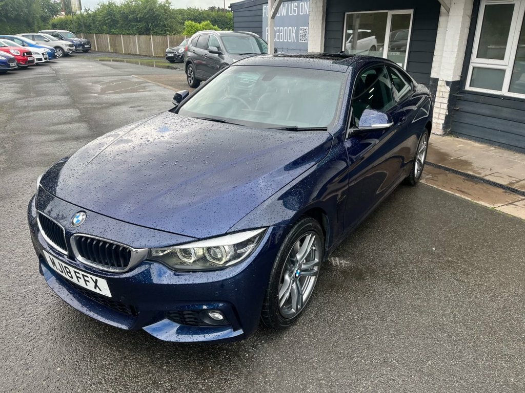BMW 4 Series Gran Coupe 3L M Sport MJ18FFX Blue #5