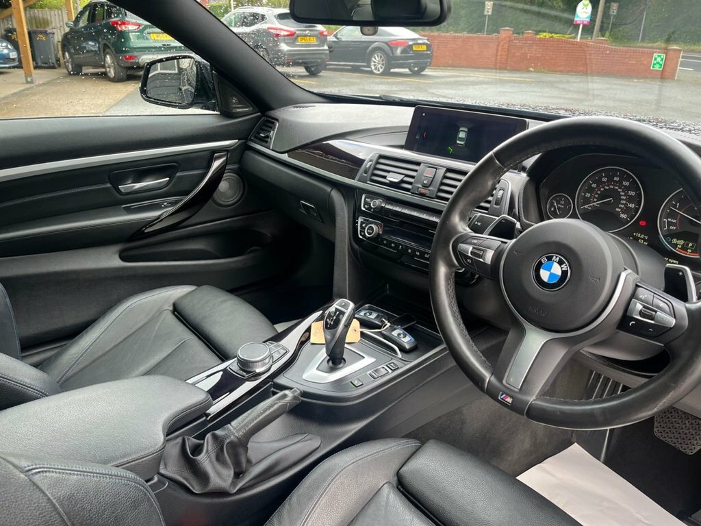 BMW 4 Series Gran Coupe 3L M Sport MJ18FFX Blue #2
