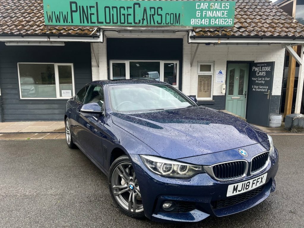 BMW 4 Series Gran Coupe 3L M Sport Blue