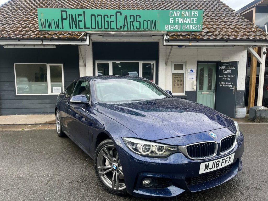 BMW 4 Series Gran Coupe 3L M Sport MJ18FFX Blue #6