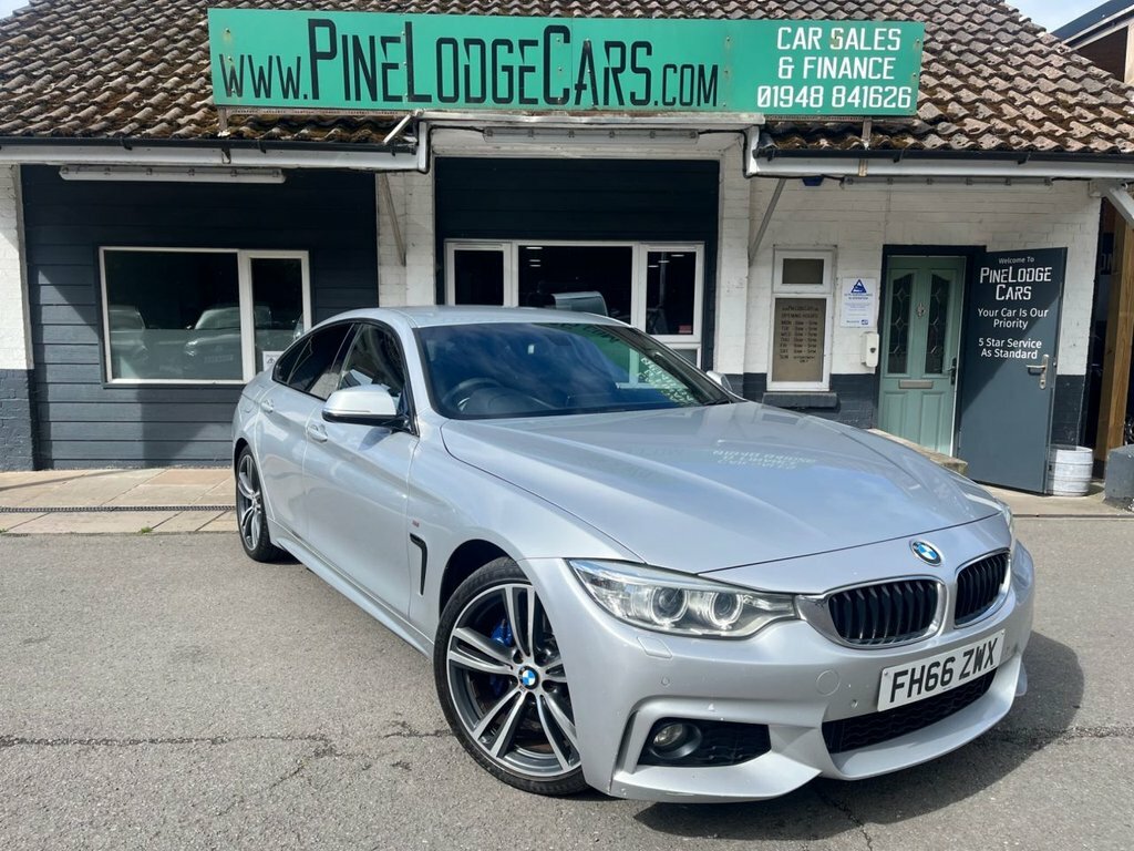 BMW 4 Series Gran Coupe 2L M Sport FH66ZWX Silver #6