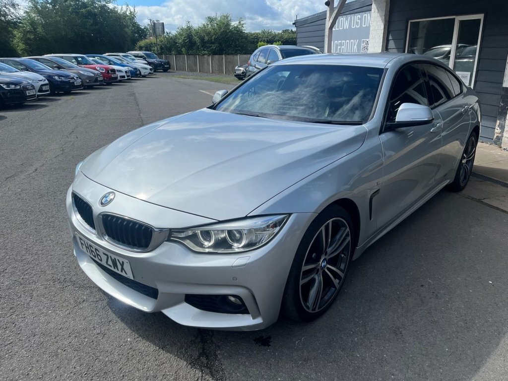 BMW 4 Series Gran Coupe 2L M Sport FH66ZWX Silver #5