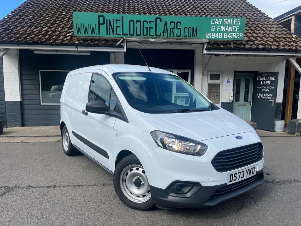 Ford Transit Courier 1L Leader White #6
