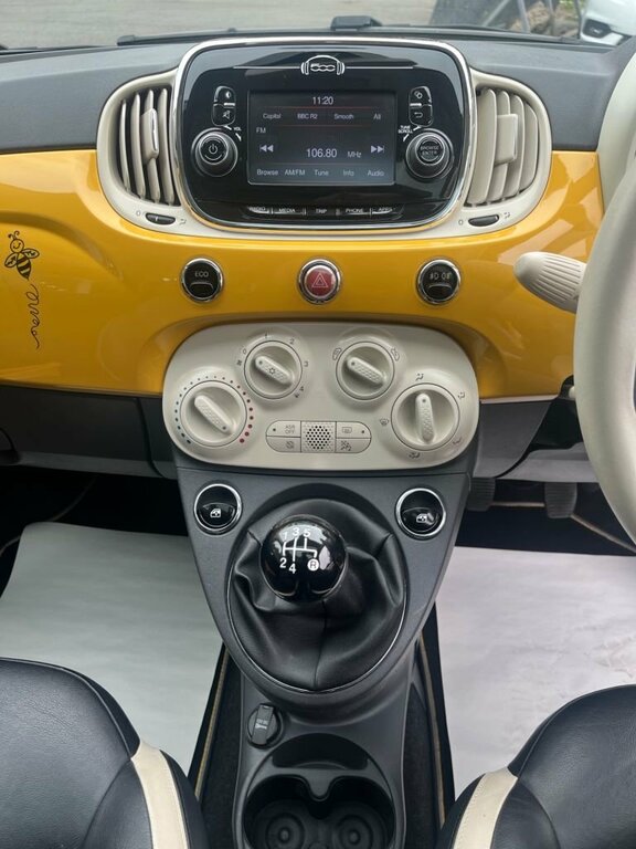 Fiat 500 0.9L Lounge GN16XKP Yellow #3