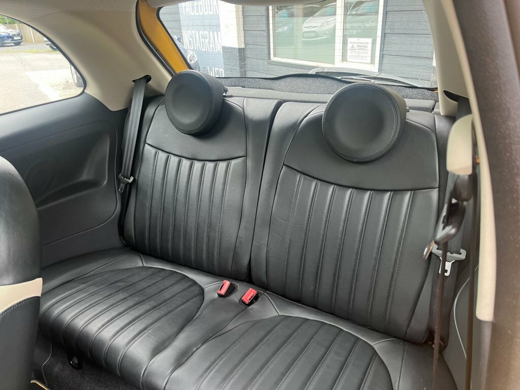 Fiat 500 0.9L Lounge GN16XKP Yellow #4