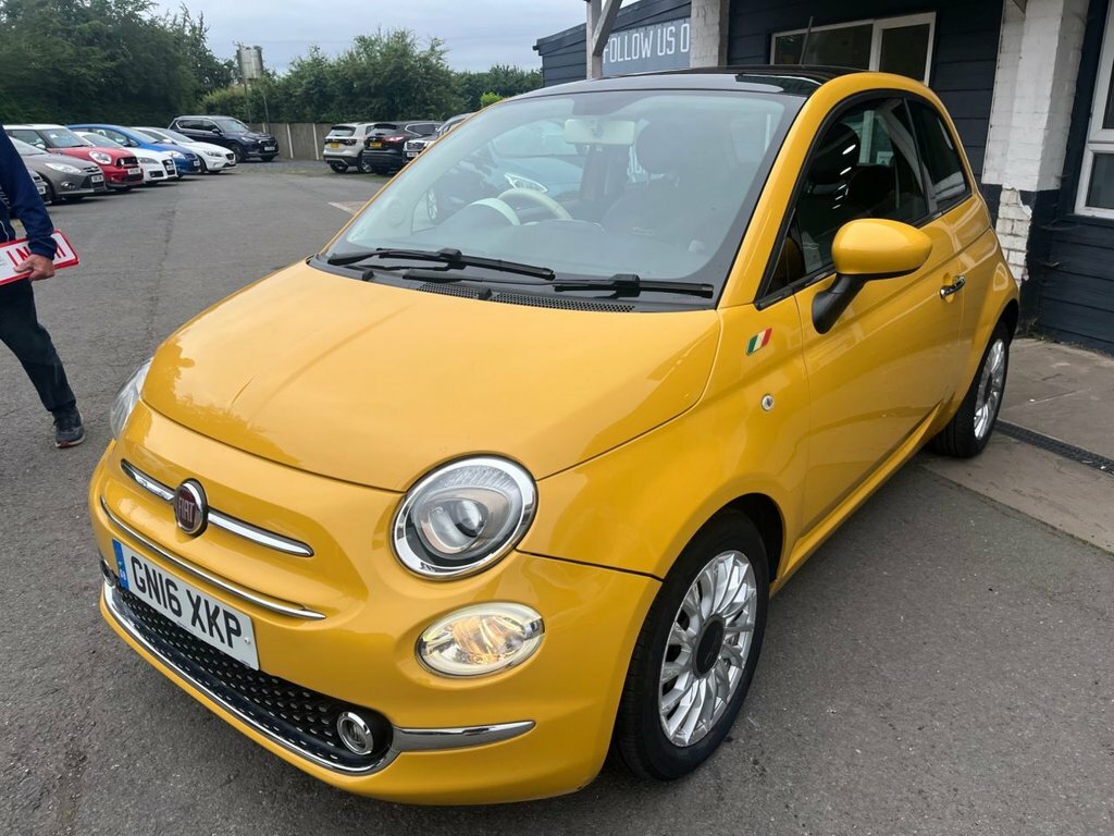 Fiat 500 0.9L Lounge GN16XKP Yellow #5