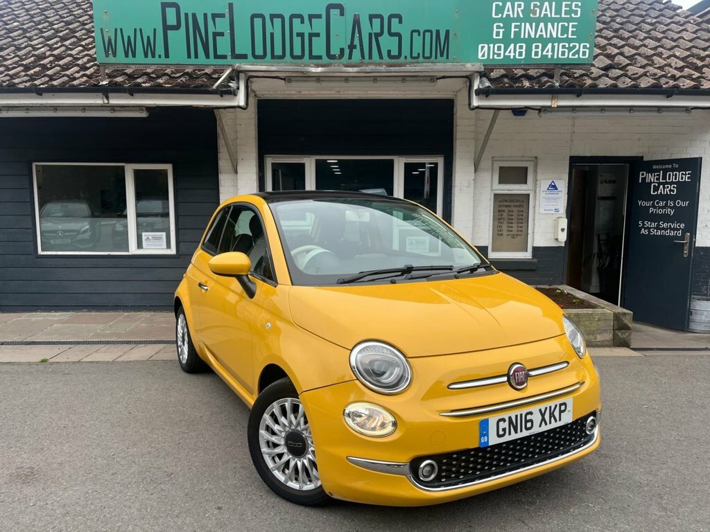 Fiat 500 0.9L Lounge GN16XKP Yellow #6