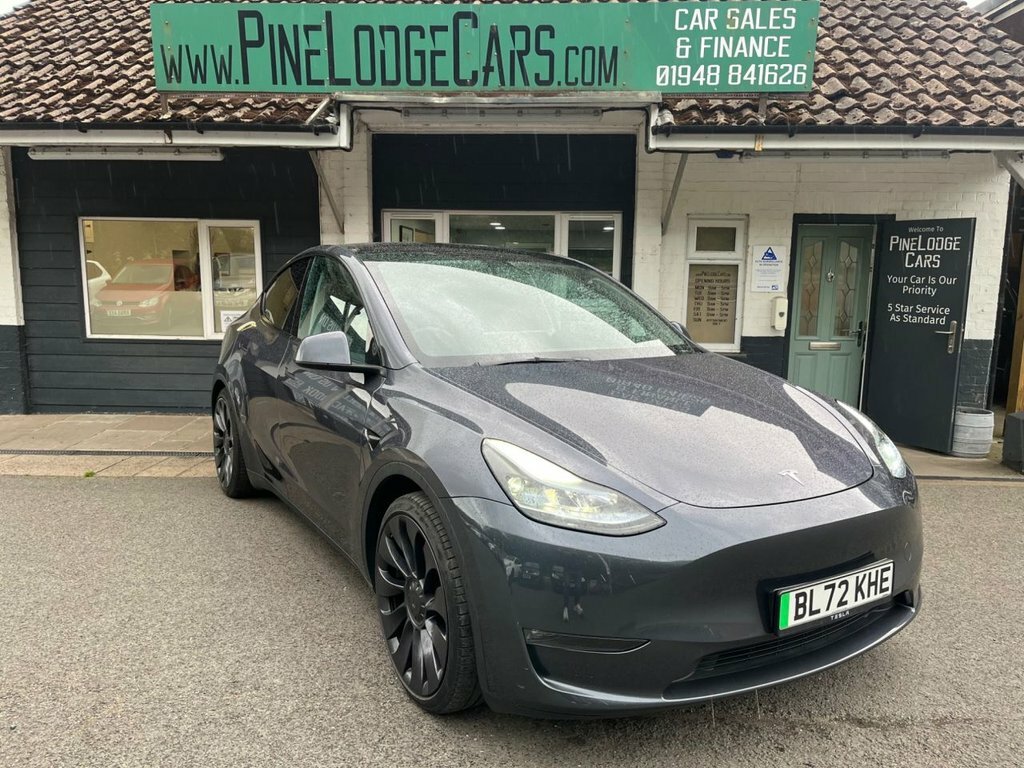 Tesla Model Y Suv Grey