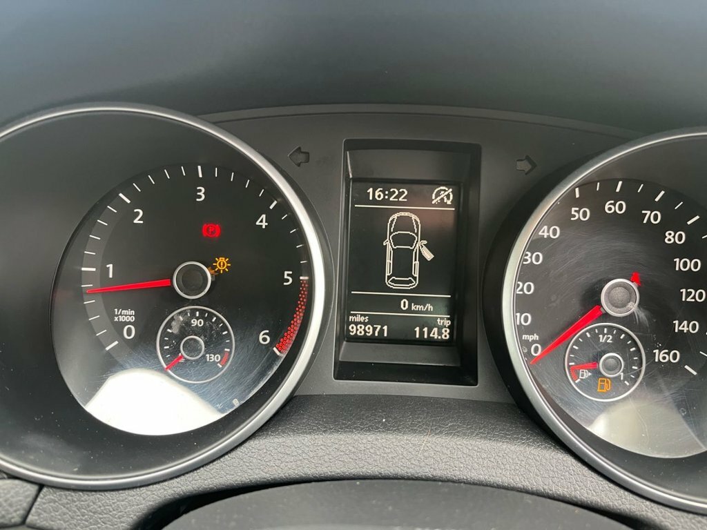Volkswagen Golf 1.6L Bluemotion Blue #4