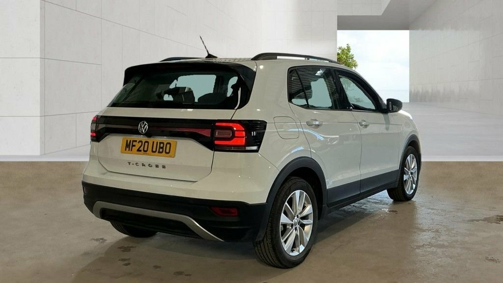Volkswagen T-Cross 1L Se White #4
