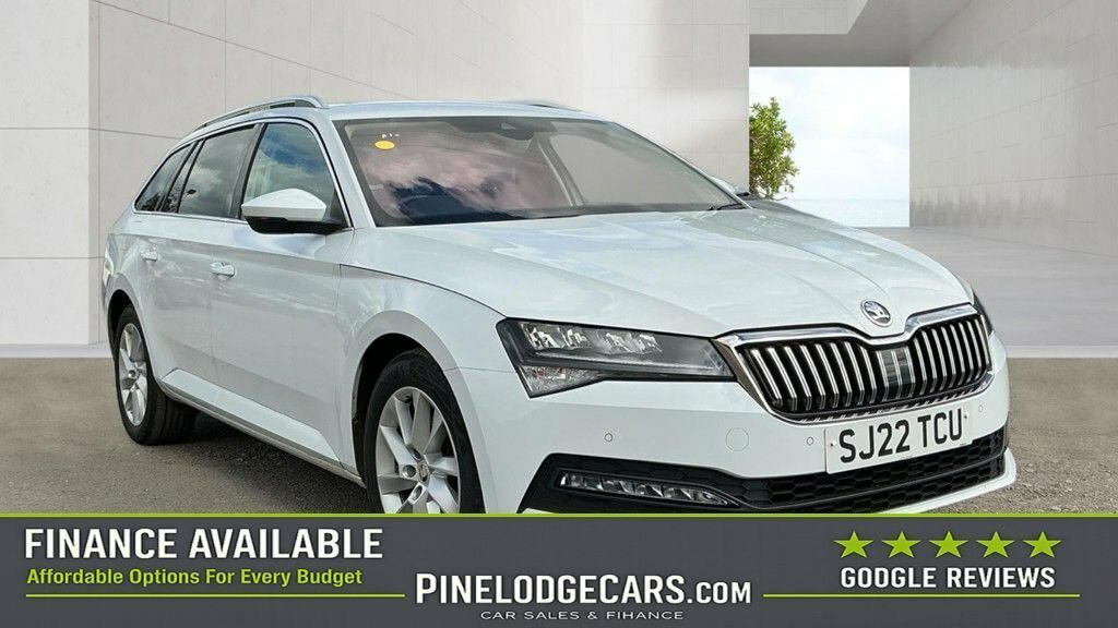 Skoda Superb 2L Se Technology White