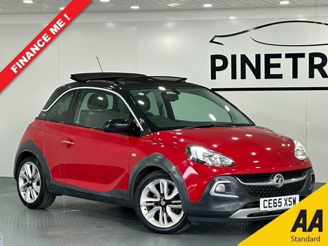 Vauxhall Adam 1.0I Turbo Ecoflex Rocks Air Hatchback Red
