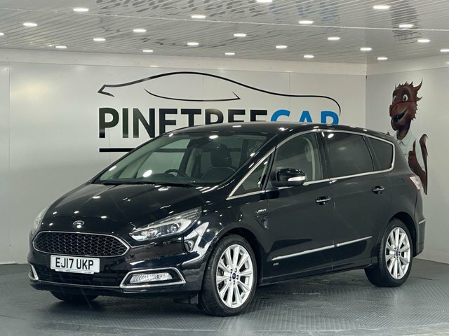 Ford S-Max 2.0 Tdci Vignale Mpv Powershift Euro 6 EJ17UKP Black #3