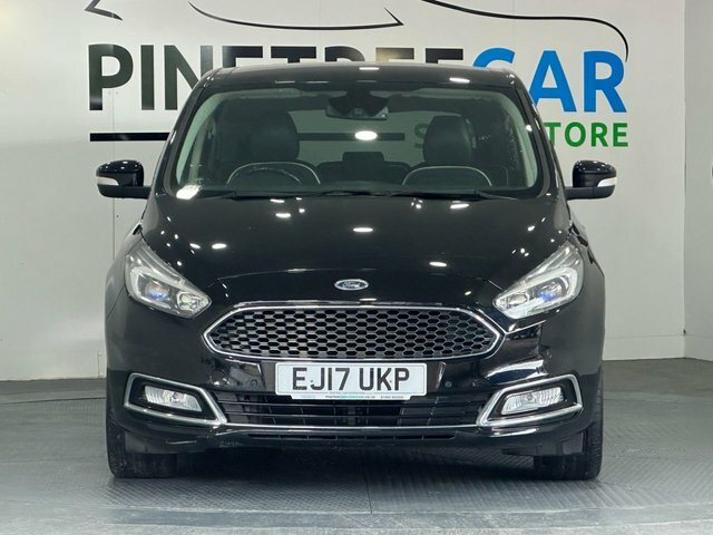 Ford S-Max 2.0 Tdci Vignale Mpv Powershift Euro 6 EJ17UKP Black #2