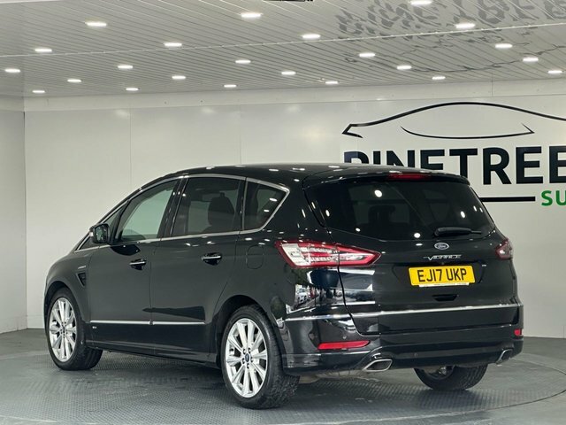 Ford S-Max 2.0 Tdci Vignale Mpv Powershift Euro 6 EJ17UKP Black #6
