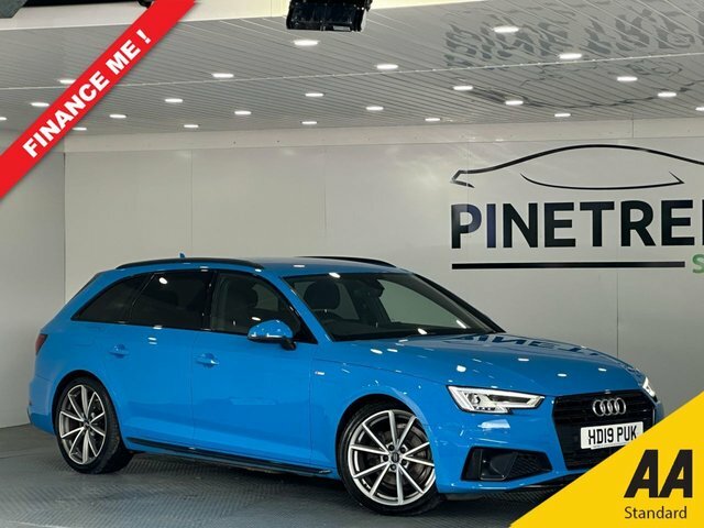 Audi A4 Avant 2.0 Tfsi 35 Black Edition Estate S Tron Blue
