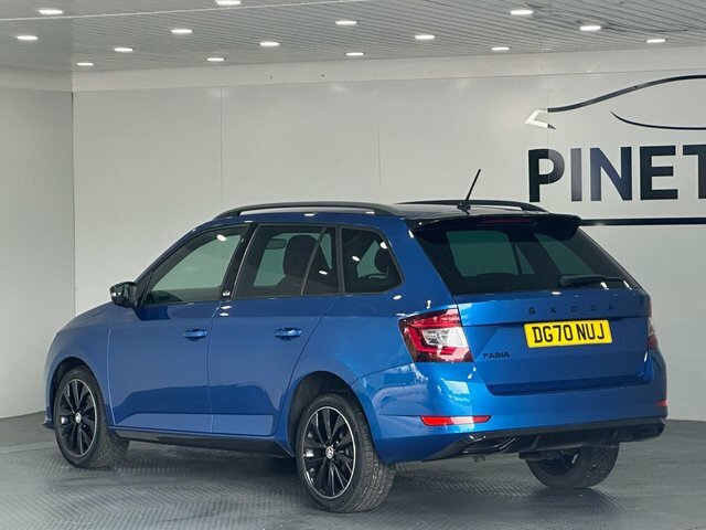 Skoda Fabia 1.0 Tsi Monte Carlo Estate Euro DG70NUJ Blue #5