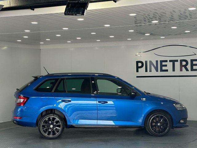 Skoda Fabia 1.0 Tsi Monte Carlo Estate Euro DG70NUJ Blue #4