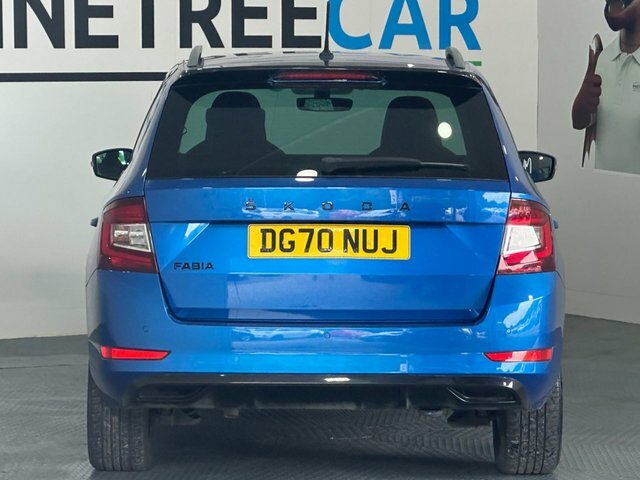 Skoda Fabia 1.0 Tsi Monte Carlo Estate Euro DG70NUJ Blue #6