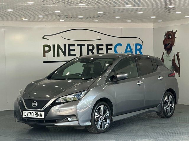 Nissan Leaf 40Kwh N-connecta Hatchback 150 DV70RNA Grey #3