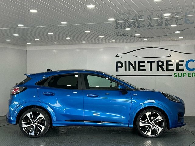 Ford Puma 1.0T Ecoboost Mhev St-line X First Edition Plus Su CA69BXO Blue #5