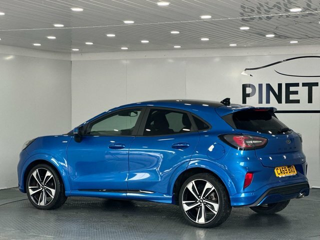 Ford Puma 1.0T Ecoboost Mhev St-line X First Edition Plus Su CA69BXO Blue #6