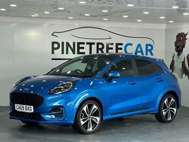 Ford Puma 1.0T Ecoboost Mhev St-line X First Edition Plus Su CA69BXO Blue #3
