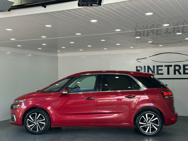Citroen C4 Picasso 1.6 Bluehdi Flair Mpv Euro 6 S HX67MPO Red #4