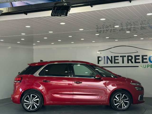 Citroen C4 Picasso 1.6 Bluehdi Flair Mpv Euro 6 S HX67MPO Red #5