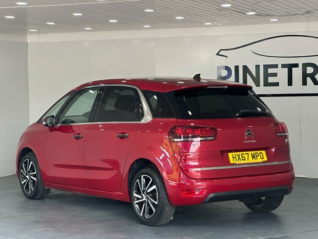 Citroen C4 Picasso 1.6 Bluehdi Flair Mpv Euro 6 S HX67MPO Red #6