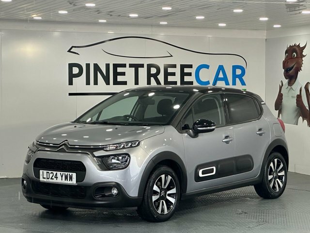 Citroen C3 1.2 Puretech Plus Hatchback Euro LD24YWW Grey #2