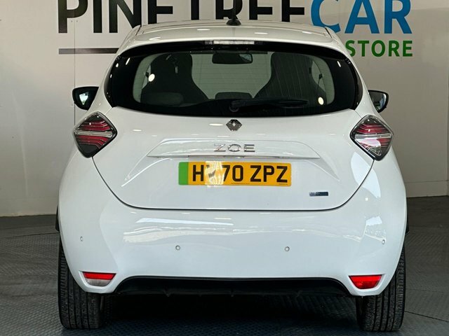 Renault Zoe R135 52Kwh Iconic Hatchback I R HV70ZPZ White #6