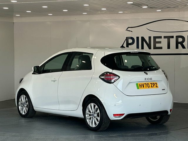 Renault Zoe R135 52Kwh Iconic Hatchback I R HV70ZPZ White #5
