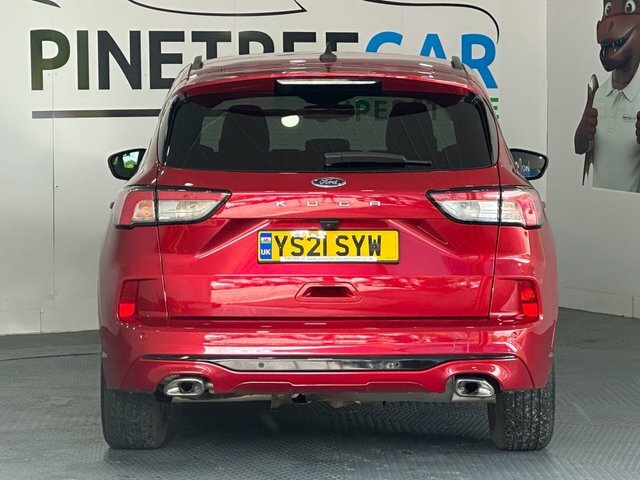 Ford Kuga 1.5 Ecoblue St-line Edition Suv YS21SYW Red #6