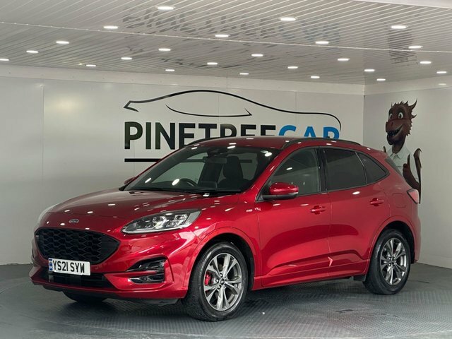 Ford Kuga 1.5 Ecoblue St-line Edition Suv YS21SYW Red #2