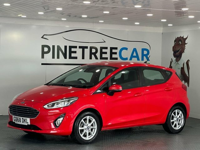 Ford Fiesta 1.0T Ecoboost Gpf Zetec Hatchback Manua GD68DKL Red #3