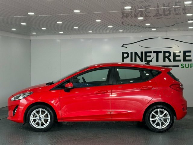 Ford Fiesta 1.0T Ecoboost Gpf Zetec Hatchback Manua GD68DKL Red #4