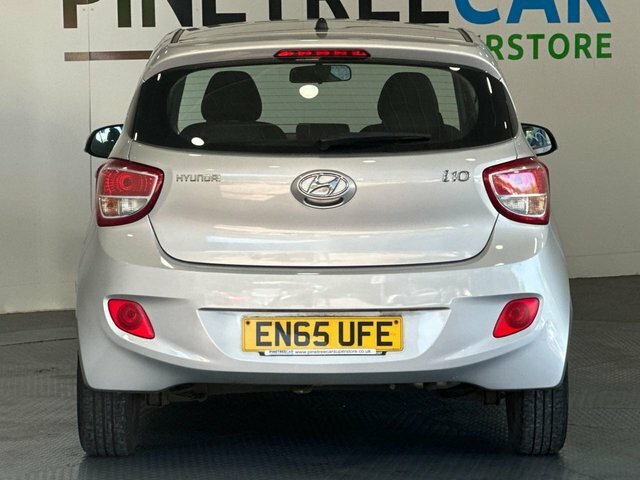 Hyundai I10 1.0 Blue Drive Premium Hatchback EN65UFE Silver #6