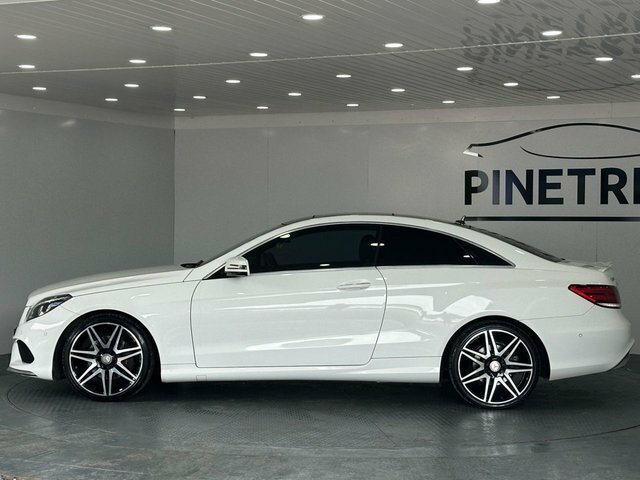 Mercedes-Benz E Class 2.0 E200 Amg Line Premium Coupe G-tro White #3