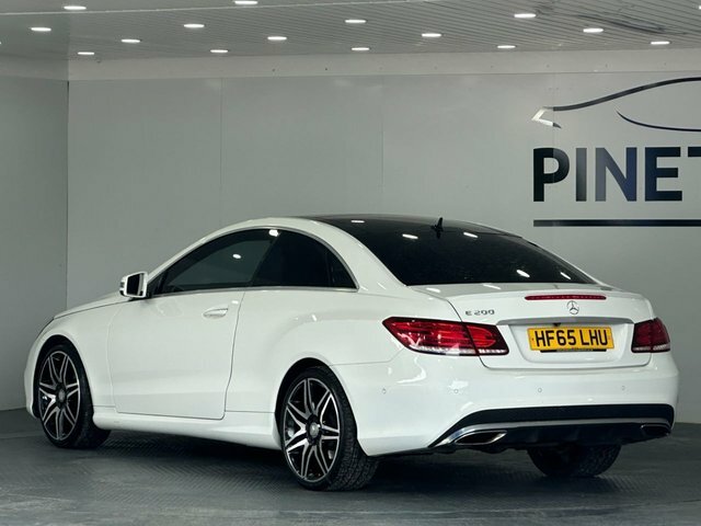 Mercedes-Benz E Class 2.0 E200 Amg Line Premium Coupe G-tro White #5