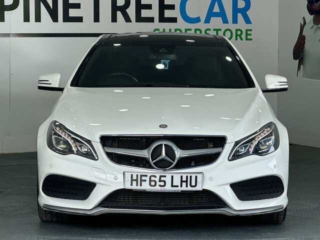 Mercedes-Benz E Class 2.0 E200 Amg Line Premium Coupe G-tro White
