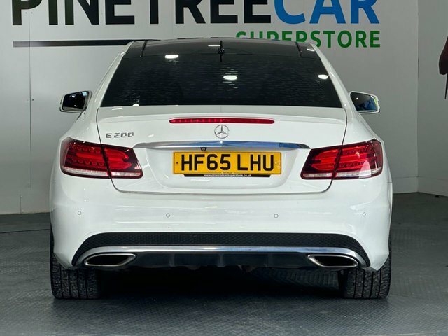 Mercedes-Benz E Class 2.0 E200 Amg Line Premium Coupe G-tro White #6