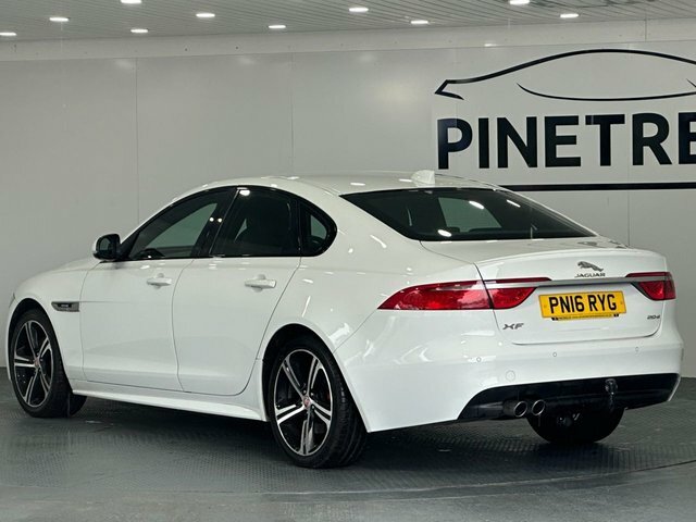 Jaguar XF 2.0D R-sport Saloon Euro 6 S S PN16RYG White #5