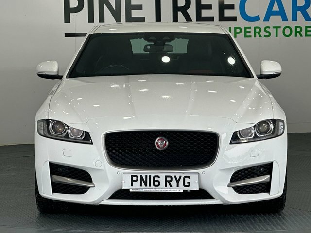 Jaguar XF 2.0D R-sport Saloon Euro 6 S S PN16RYG White