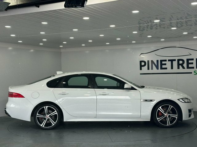 Jaguar XF 2.0D R-sport Saloon Euro 6 S S PN16RYG White #4