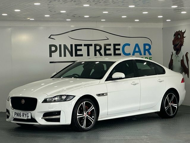 Jaguar XF 2.0D R-sport Saloon Euro 6 S S PN16RYG White #2